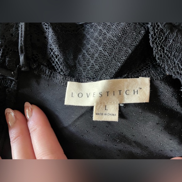 Lace love stitch cami size L - Picture 2 of 2